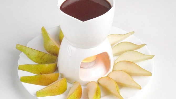 Čokoládové fondue s vůní perníku