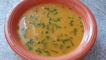 Dýňová polévka s mrkví