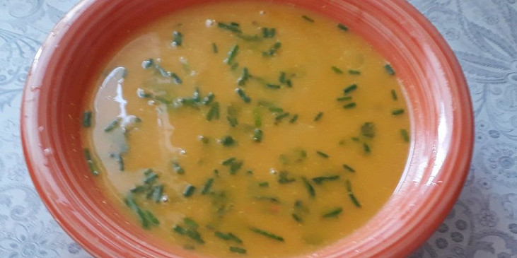 dýňová polévka s mrkví