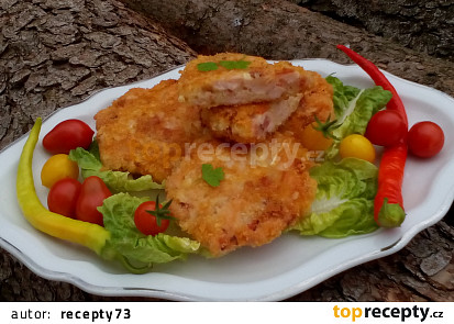Hermelínovo-kuřecí řízky