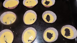 Muffiny s makovou náplní