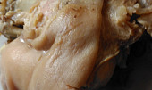 Ovarové koleno a 4 jídla z vařeného kolena, Uvařené prokrojené koleno na ovárek