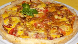 Rajčatový  koláč