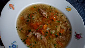 Strouhání do polévky vyrobené v sekáčku (čopru) (PERFEKTNÍ !)