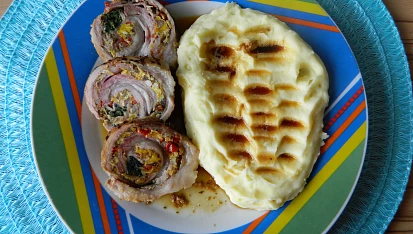 Bůčková roláda - plněná