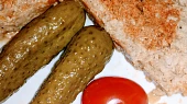 Dvoubarevná sekaná se sýrem, Dvoubarevná sekaná za studena