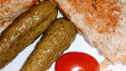 Dvoubarevná sekaná se sýrem, Dvoubarevná sekaná za studena