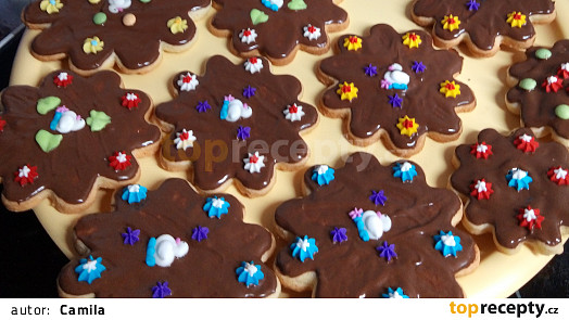 Hnětýnky od maminky vykrajované