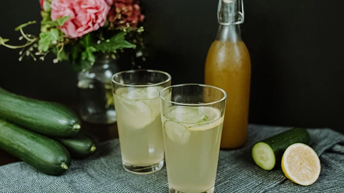 Okurková "Bezdínkovská" limonáda