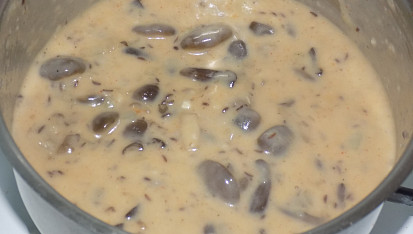 Omáčky C, Č, D (cibulová se žampióny, cibulová základní, česneková, dragounská houbovka, dýňová)