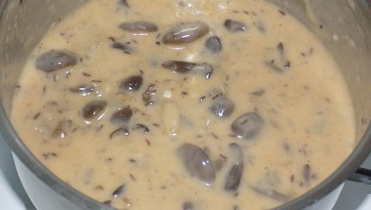 Omáčky C, Č, D (cibulová se žampióny, cibulová základní, česneková, dragounská houbovka, dýňová)