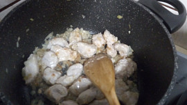 Pepíčkův houbový guláš