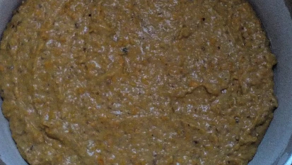 Píchaná dýňová buchta (koláč) s ořechy nebo kokosem