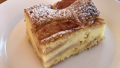 Pudinkový  jablečník