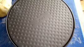 Koláč s jablíčkovo-pudingovou náplní