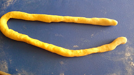 Koláč s jablíčkovo-pudingovou náplní