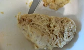 Škvarkové placky - top chuť, Těsto -nadýchané