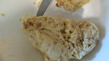 Škvarkové placky - top chuť, Těsto -nadýchané