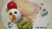 Šunkové závitky s křenem