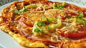 Sýrový koláč à la pizza