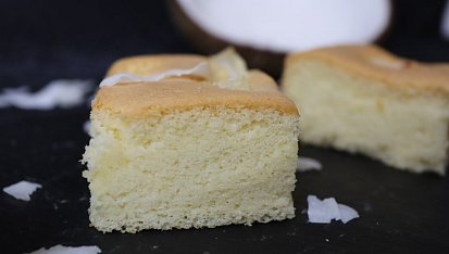 Úžasně nadýchané kokosové kostky