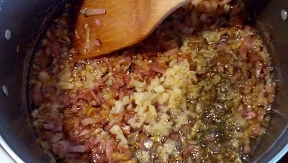 Václavky na slanině s tarhoňou