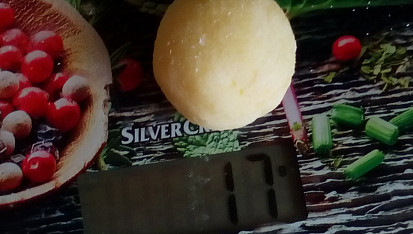 Bramborové knedlíčky / noky ze dvou ingrediencí, ...pro zajímavost jsem jeden zvážil...