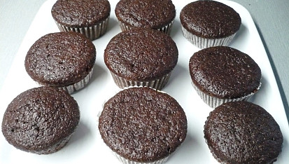 Cupcaky s hrobečky na Halloween