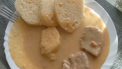 Hamburská z vepřových plátků