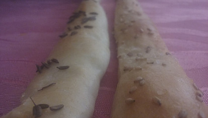 Jednoduché slané tyčinky