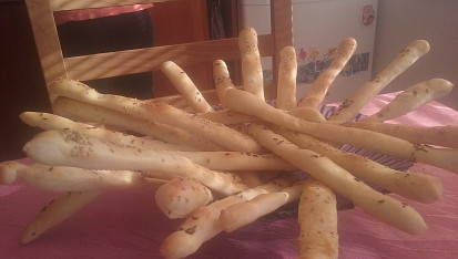 Jednoduché slané tyčinky