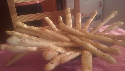 Jednoduché slané tyčinky