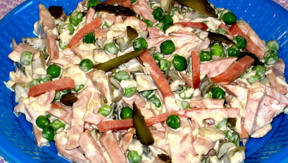 Pochoutkový salát retro (podle ČSN z roku 1976), Parizsky salat