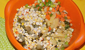 Cuketovo-bramborový salát