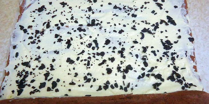 Kakaová roláda s tvarohovo-máslovým krémem