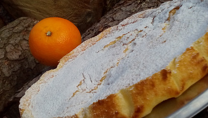 Kouzelný pomerančový / citronový koláč (dort)