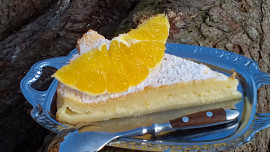 Kouzelný pomerančový / citronový koláč (dort)