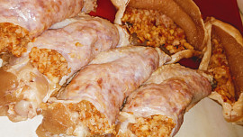 Kuřecí křídla na neděli (plněná)