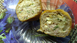 Obalená sýrová "vejce"