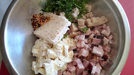 Obalená sýrová "vejce"