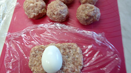 Obalená sýrová "vejce"