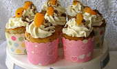 Ořechové cupcakes