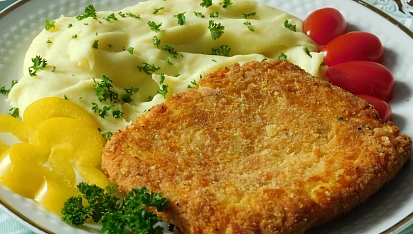 Pečené sýrové řízečky à la "smažák"