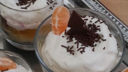 Předvánoční "zbytkové" triffle