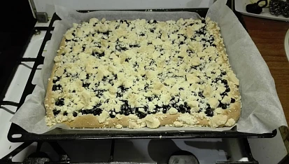 Borůvkový koláč