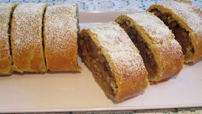 Křehký jablečný závin, Krehky  jablkovy  zavin