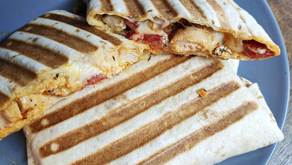 Mexická tortilla s kuřecím masem