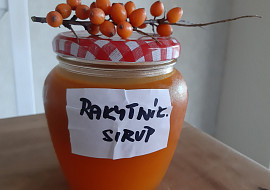 Panenský rakytníkový sirup