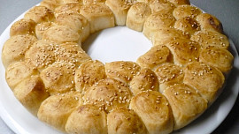 Slané trhací buchtičky s Hermelínem