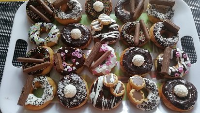 Smažené koblihy/donutky